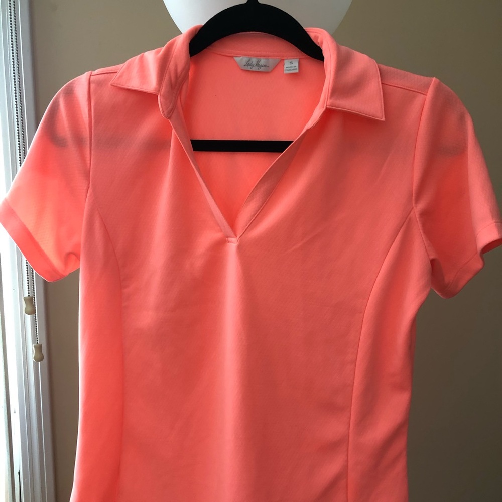 Pink Golf Polo